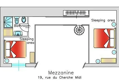 Apartment Unit 010 Cherche Midi 19 Paris